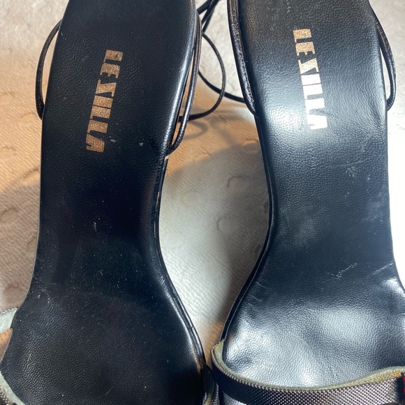 LE SILLA Black Strappy Evening Sandal - Picture 9 of 16